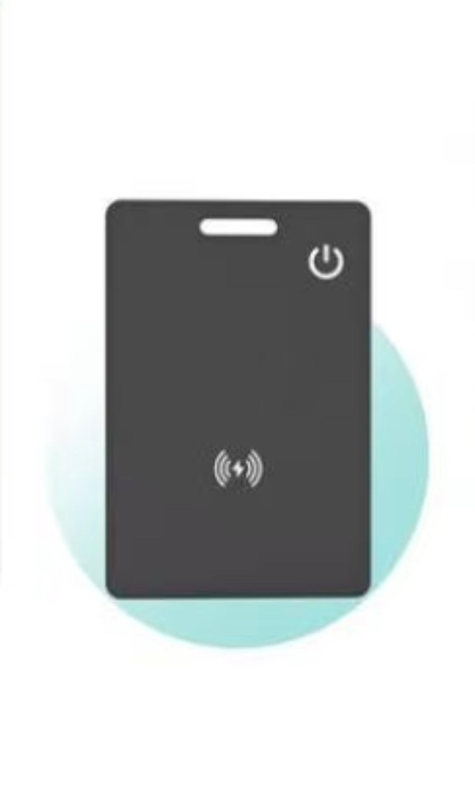 Dispositivo Anti-smarrimento Ultra Slim Ricaricabile Wireless Compatibile con Apple Find My Ideale per Portafoglio Zaino Portachiavi Automezzi Elegante e Sottile 1,7 mm Tracciamento Preciso. smart tracker