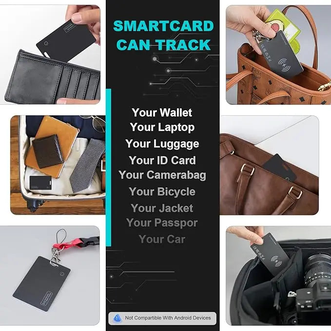 Localizzatore di carte dai bagaglio a portafoglio per animali.