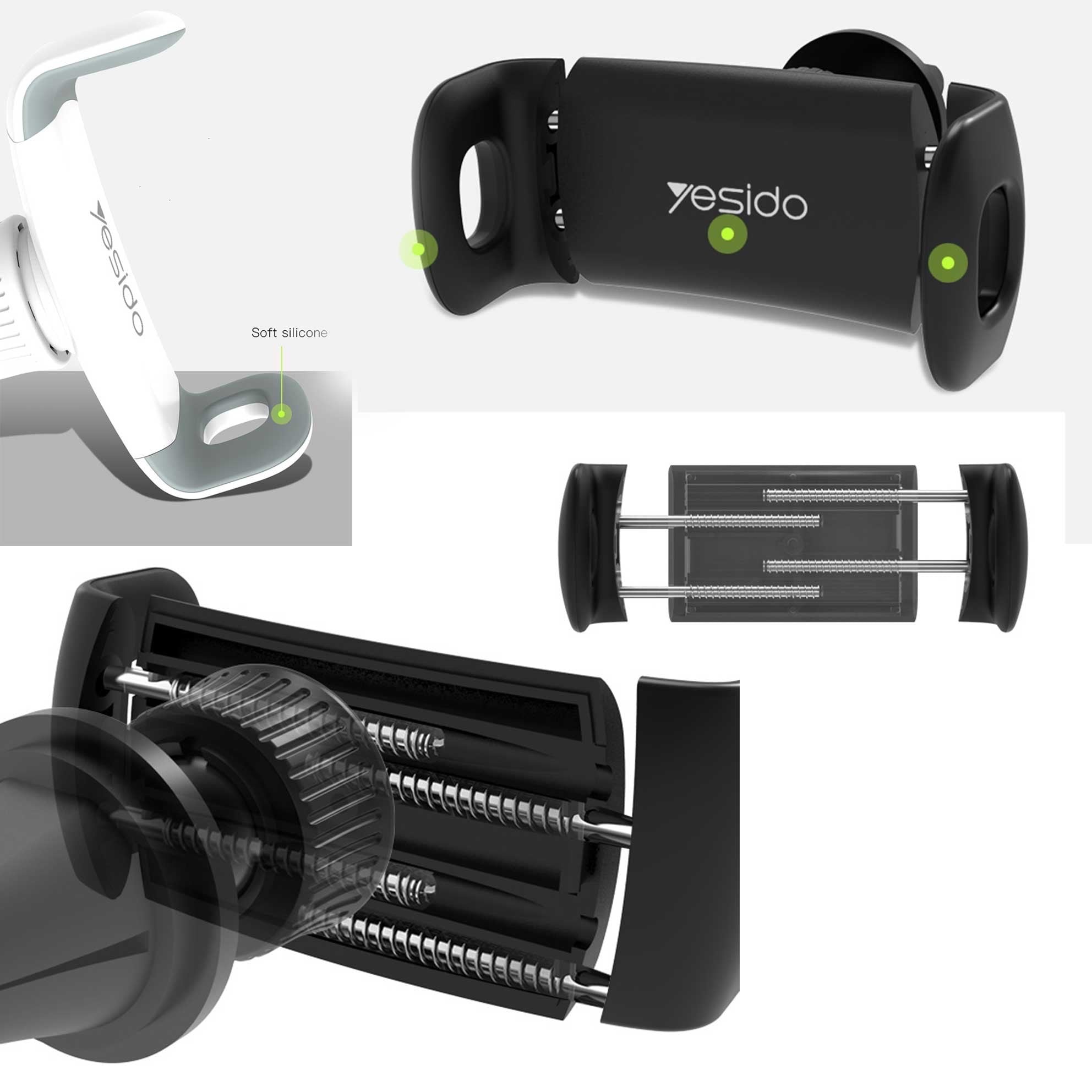 Supporto Auto/Design universale/compatibile con la maggior parte delle prese d'aria per auto.