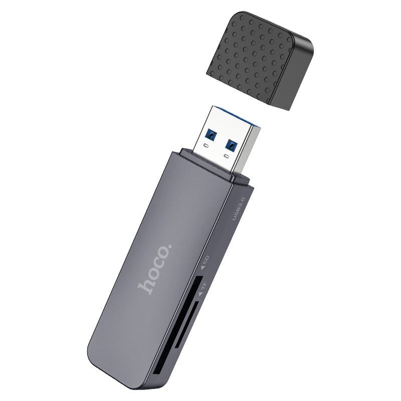 Lettore di scheda da USB-A a SD + TF, USB-A (USB2.0)-480MbpsSupporta fino a 2Tb.