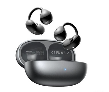 Auricolare Bluetooth a clip con batteria lunga durata, leggera e praticosa.